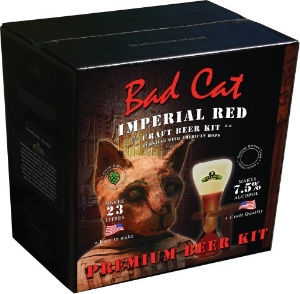 Bild på Bad Cat Imperial Red 7,5%  Ölsats Bulldog Brews